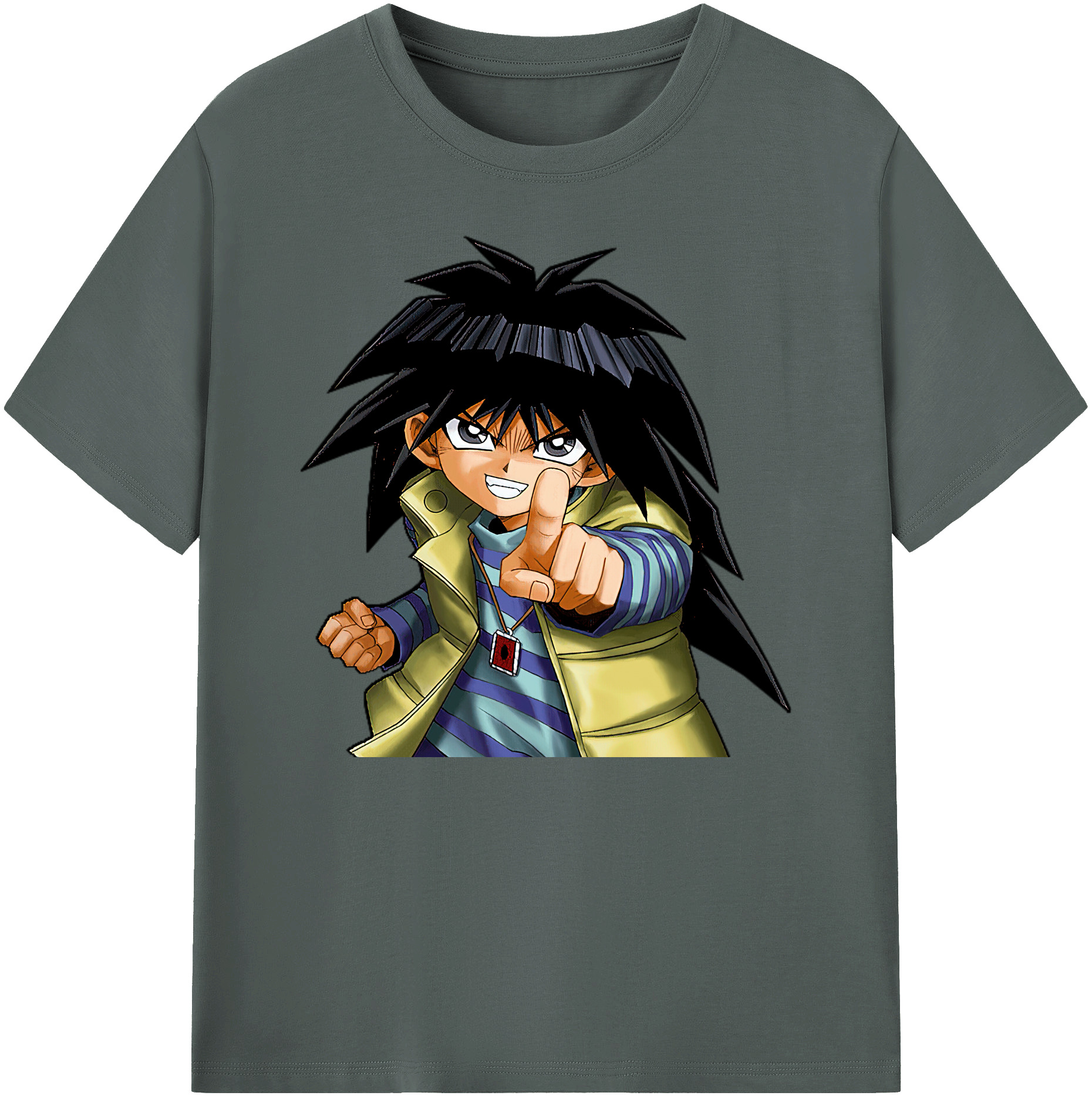 （画像用） 遊☆戯☆王 Yu-Gi-Oh! 綿100％ メンズ半袖Tシャツ｜肌触りやわらか＆通気性